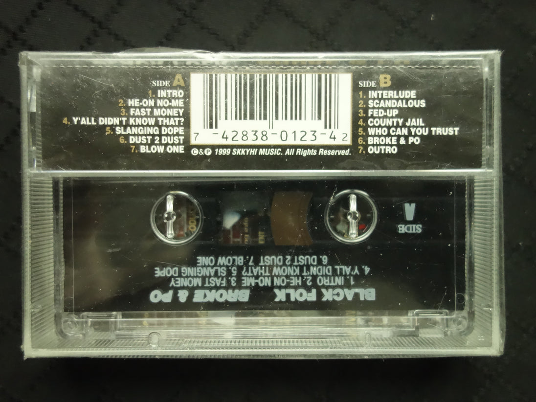 Black Folk "Broke & Po"-Cassette Tapes-UnDigable Digs