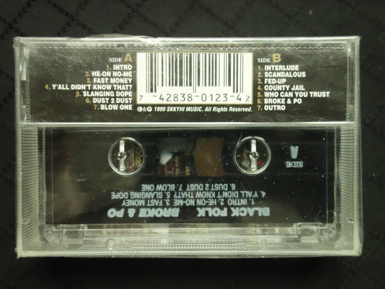 Black Folk "Broke & Po"-Cassette Tapes-UnDigable Digs