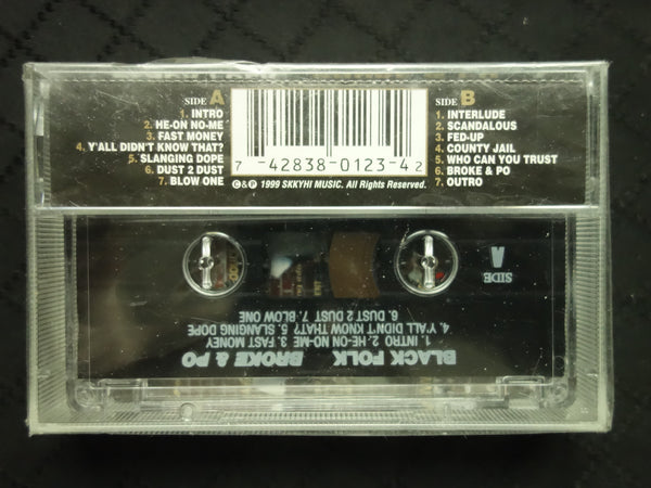 Black Folk "Broke & Po"-Cassette Tapes-UnDigable Digs