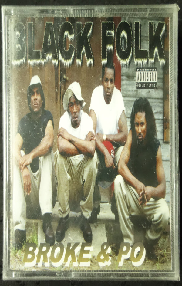 Black Folk "Broke & Po"-Cassette Tapes-UnDigable Digs