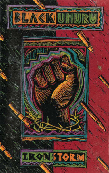 Black Uhuru "Iron Storm"-Cassette Tapes-UnDigable Digs