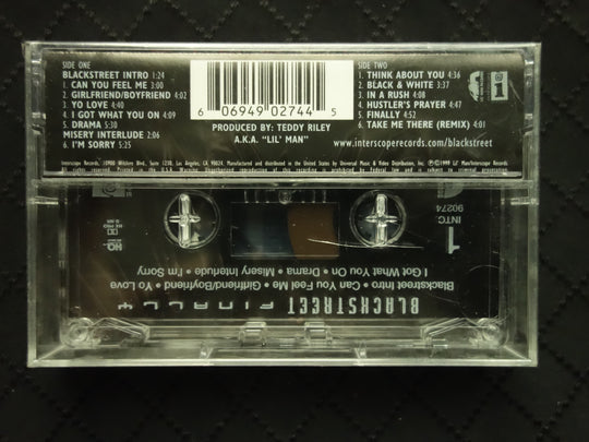 Blackstreet ‎"Finally"-Cassette Tapes-UnDigable Digs