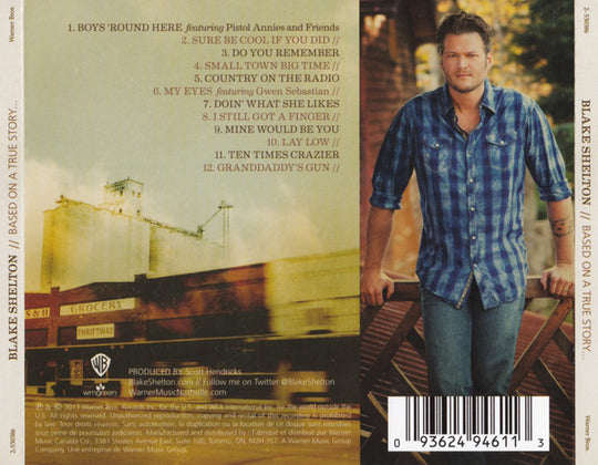 Blake Shelton "Based On A True Story..." (CD)-CDs-UnDigable Digs