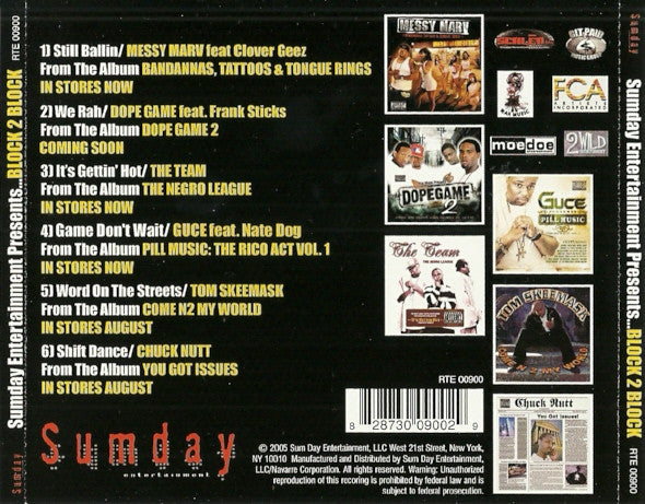 Block 2 Block (CD)-CDs-UnDigable Digs