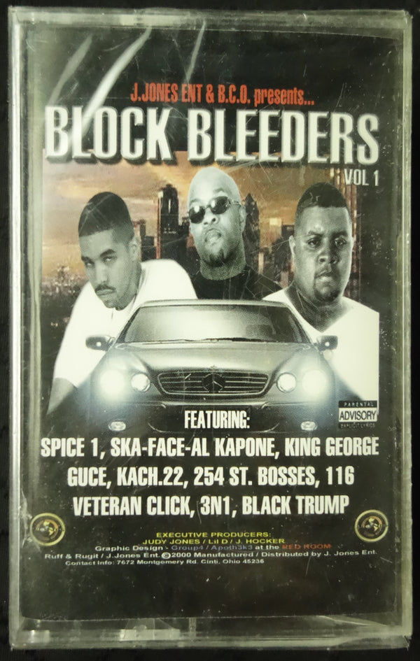Block Bleeders Vol. 1-Cassette Tapes-UnDigable Digs