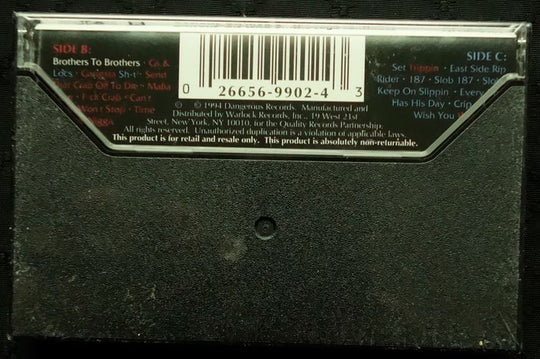 Bloods & Crips "Bangin' On Wax 2...The Saga Continues"-Cassette Tapes-UnDigable Digs