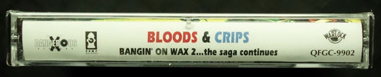 Bloods & Crips "Bangin' On Wax 2...The Saga Continues"-Cassette Tapes-UnDigable Digs