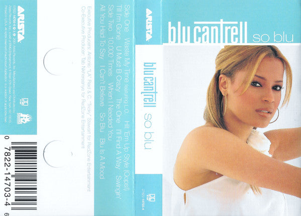 Blu Cantrell "So Blu"-Cassette Tapes-UnDigable Digs