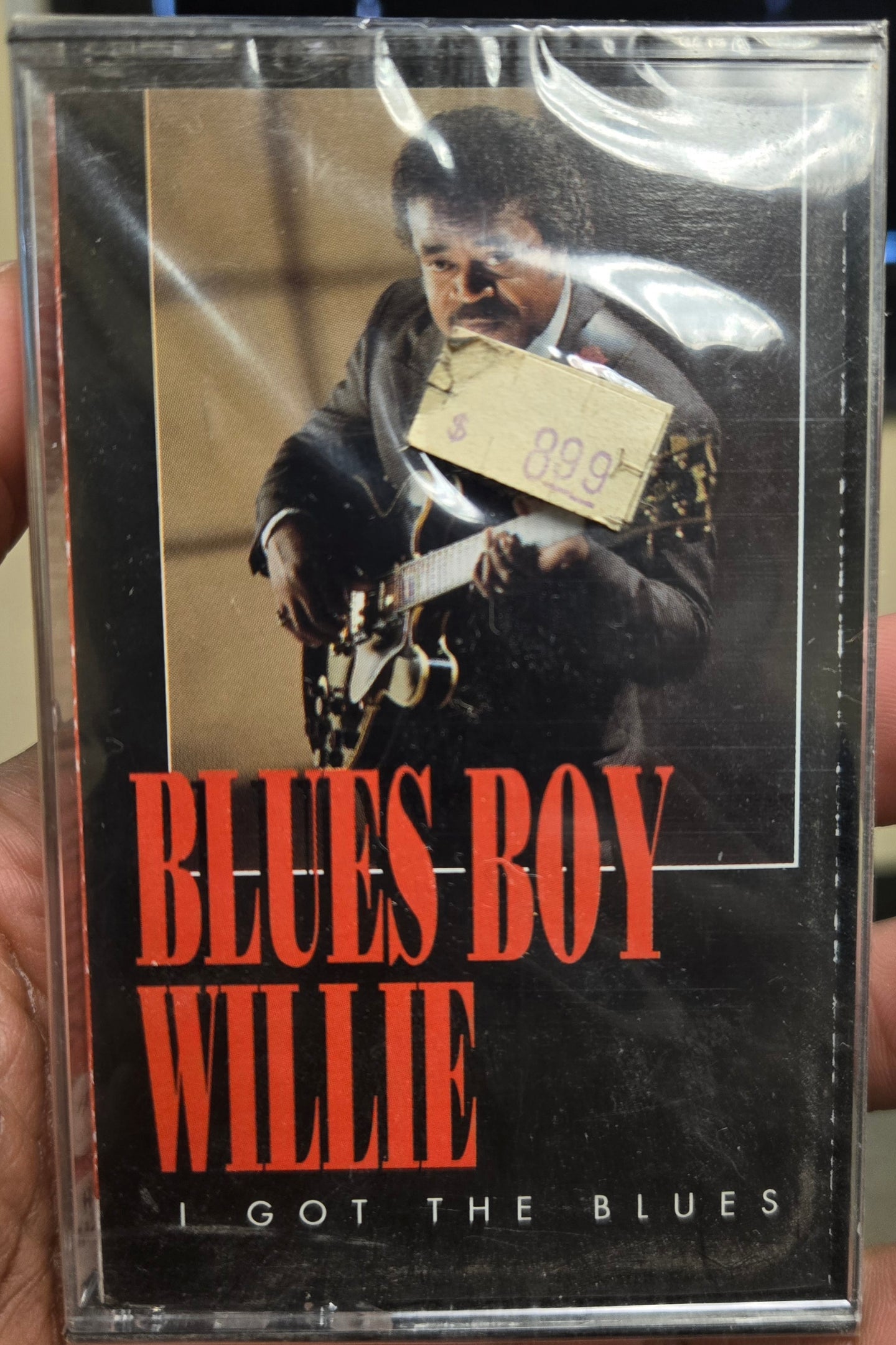 Blues Boy Willie "I Got The Blues-Cassette Tapes-UnDigable Digs