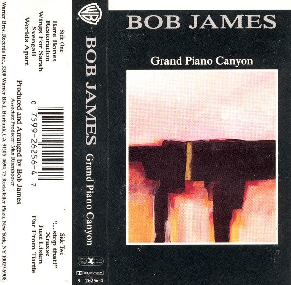 Bob James "Grand Piano Canyon"-Cassette Tapes-UnDigable Digs
