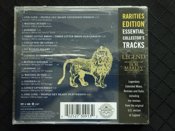 Bob Marley & The Wailers "Legend: The Best Of Bob Marley And The Wailers" (CD)-CDs-UnDigable Digs