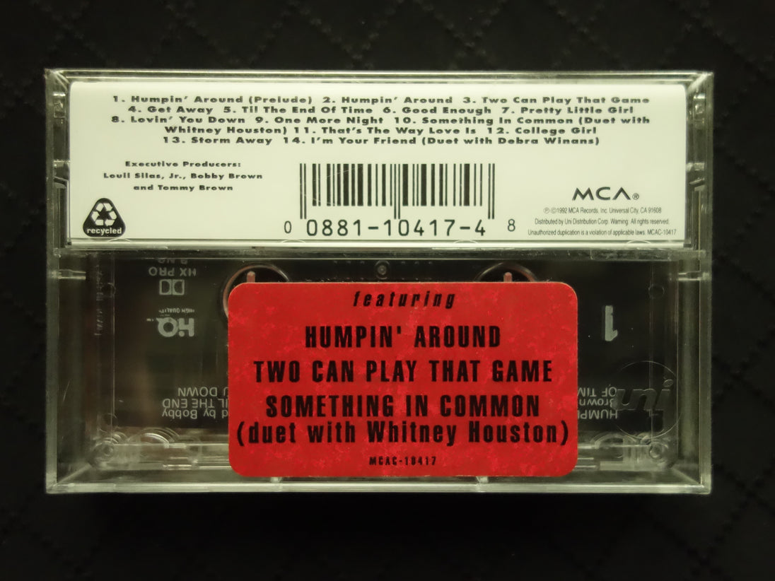 Bobby Brown "Bobby"-Cassette Tapes-UnDigable Digs