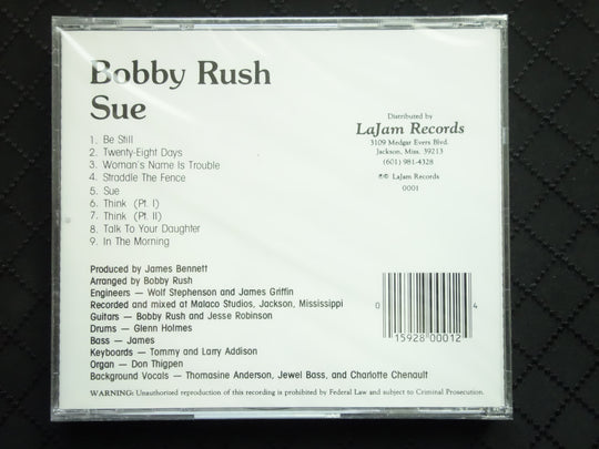 Bobby Rush "Sue" (CD)-CDs-UnDigable Digs