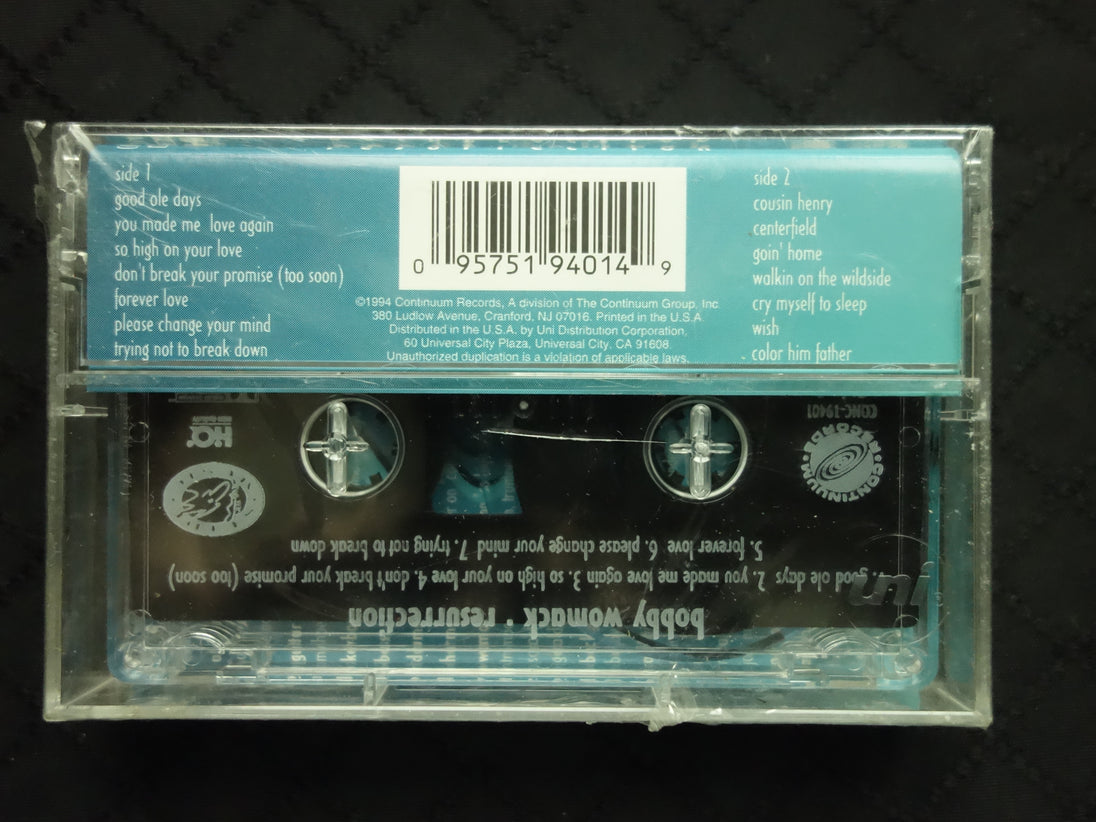 Bobby Womack "Resurrection"-Cassette Tapes-UnDigable Digs