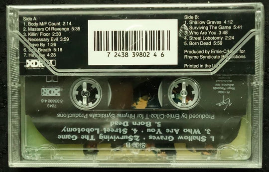 Body Count "Born Dead"-Cassette Tapes-UnDigable Digs