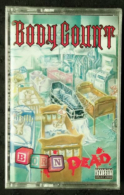 Body Count "Born Dead"-Cassette Tapes-UnDigable Digs
