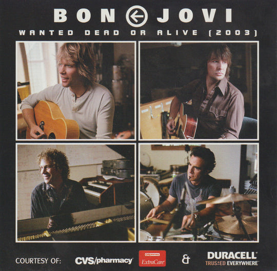 Bon Jovi "Wanted Dead Or Alive (2003)" (CD)-CDs-UnDigable Digs