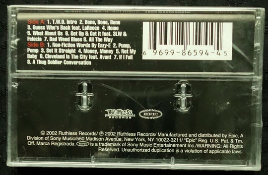 Bone Thugs-N-Harmony "Thug World Order"-Cassette Tapes-UnDigable Digs