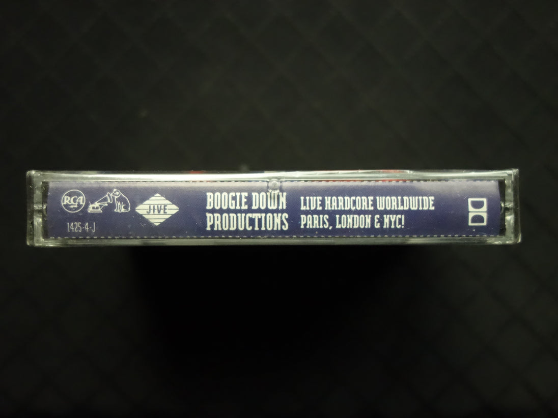 Boogie Down Productions "Live Hardcore Worldwide"-Cassette Tapes-UnDigable Digs