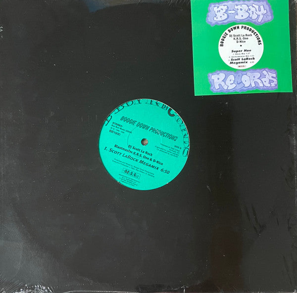 Boogie Down Productions "Super Hoe / Scott LaRock Megamix" (12" Single)-Vinyl Records-UnDigable Digs