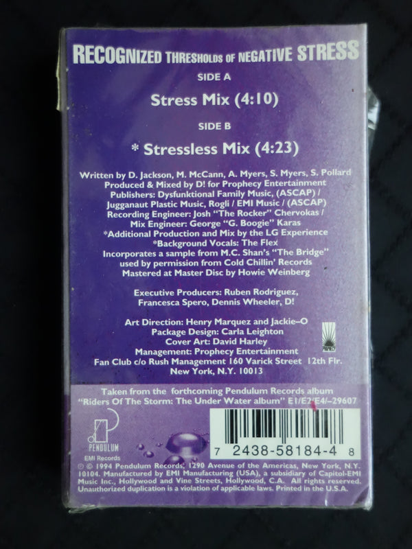 Boogiemonsters "Recognized Thresholds Of Negative Stress" (Single)-Cassette Tapes-UnDigable Digs