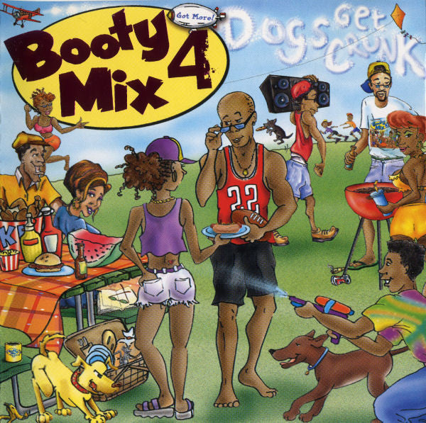 Booty Mix 4: Dogs Get Crunk (CD)-CDs-UnDigable Digs