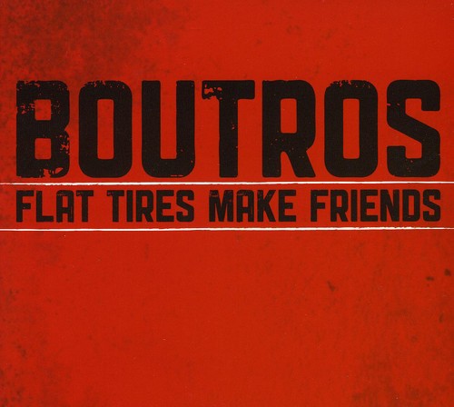 Boutros "Flat Tires Make Friends" (CD)-CDs-UnDigable Digs