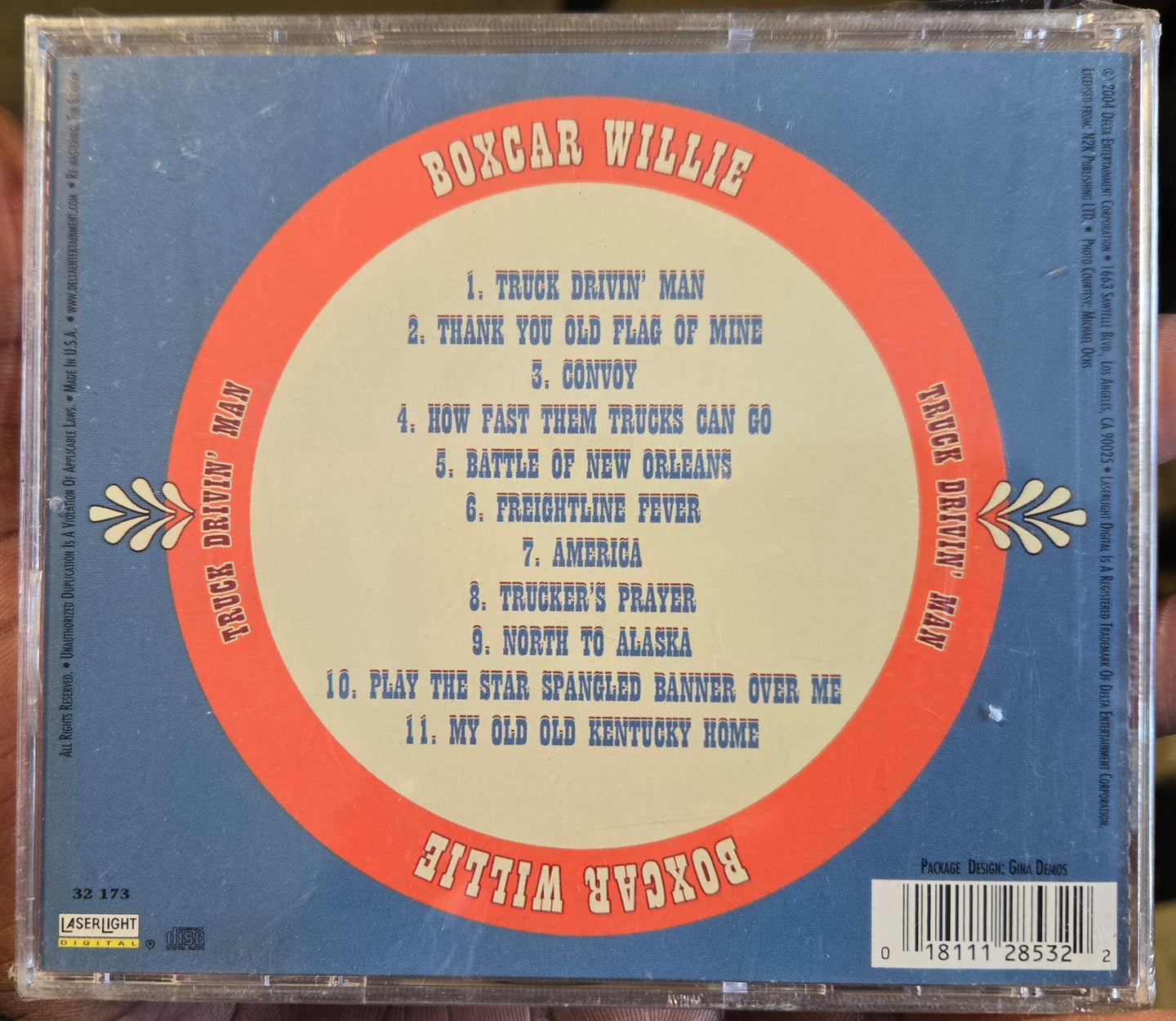 Boxcar Willie "Truck Drivin' Man" (CD)-CDs-UnDigable Digs