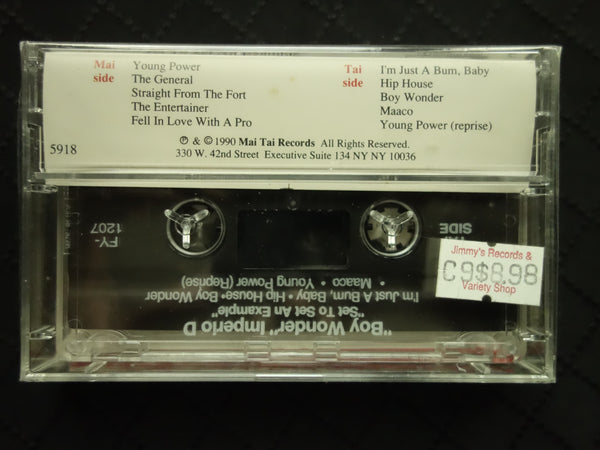"Boy Wonder" Imperio D "Set To Set An Example"-Cassette Tapes-UnDigable Digs