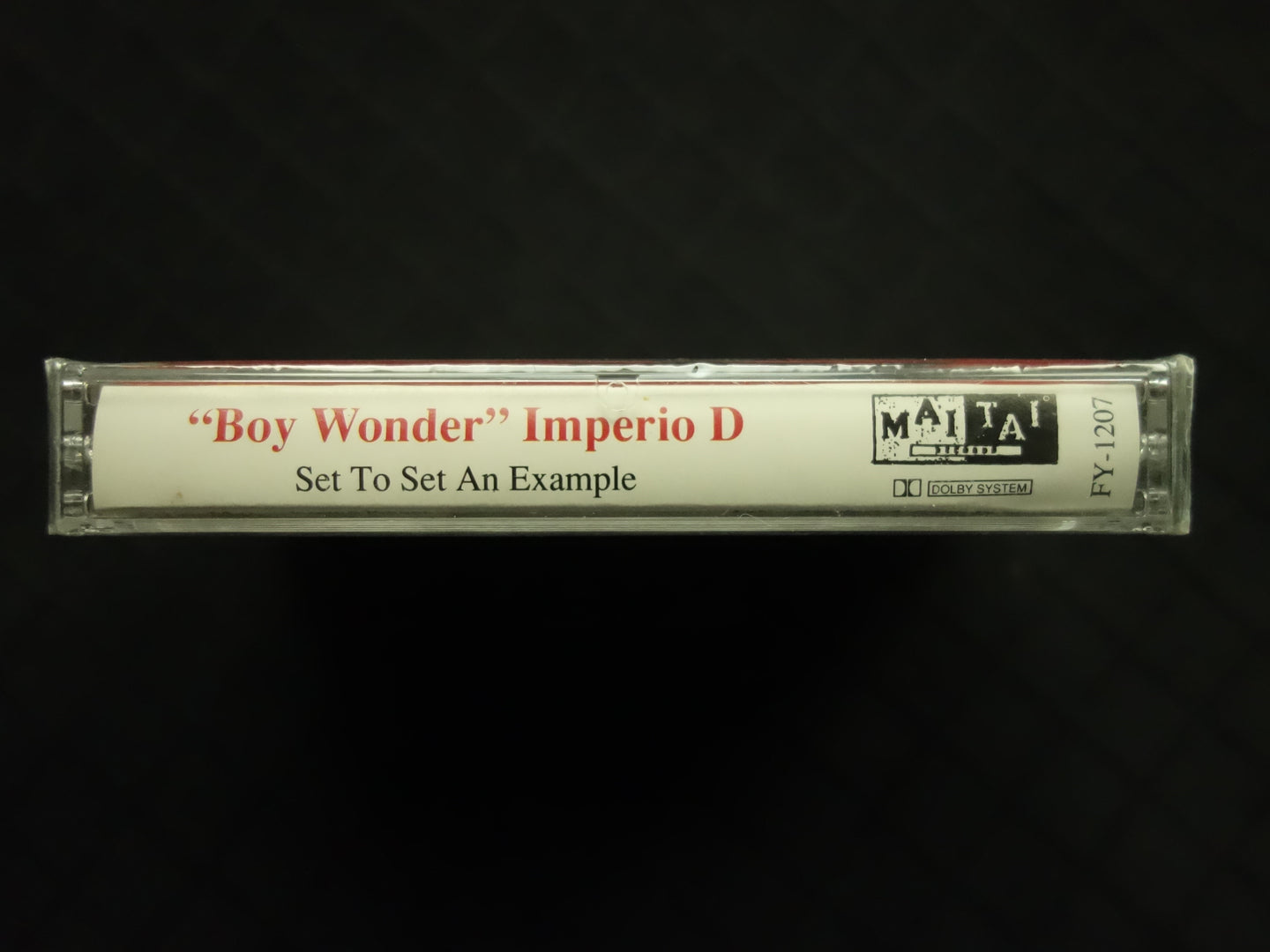 "Boy Wonder" Imperio D "Set To Set An Example"-Cassette Tapes-UnDigable Digs