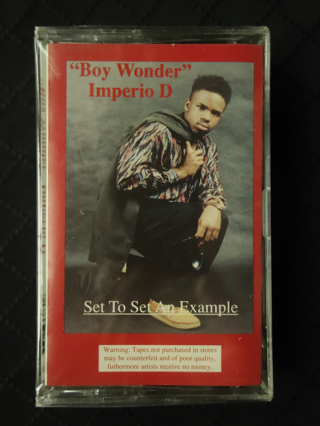 "Boy Wonder" Imperio D "Set To Set An Example"-Cassette Tapes-UnDigable Digs
