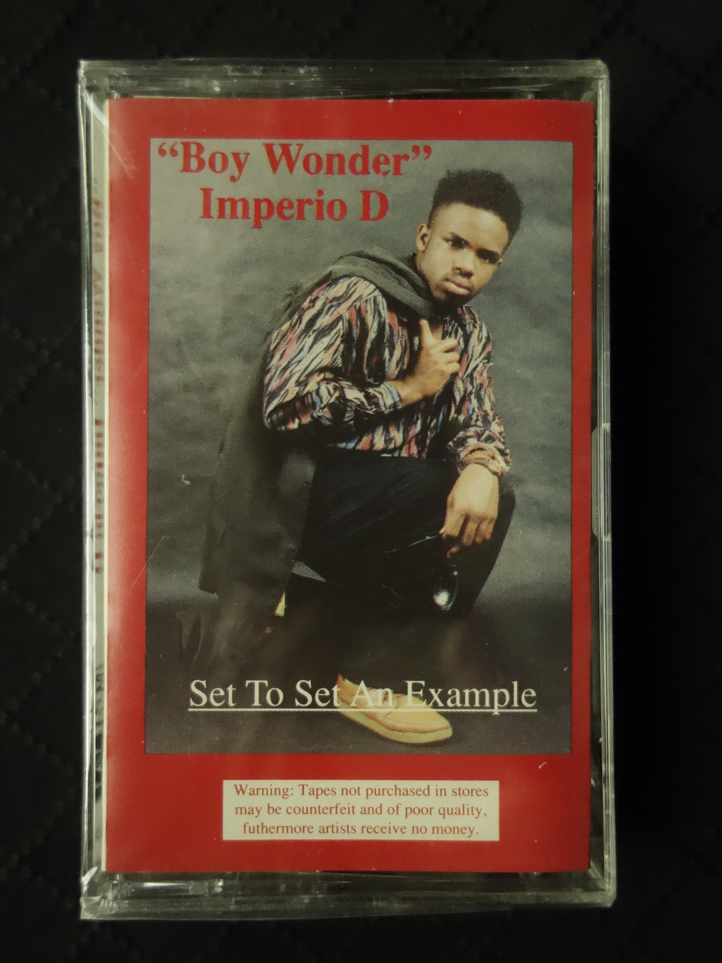 "Boy Wonder" Imperio D "Set To Set An Example"-Cassette Tapes-UnDigable Digs