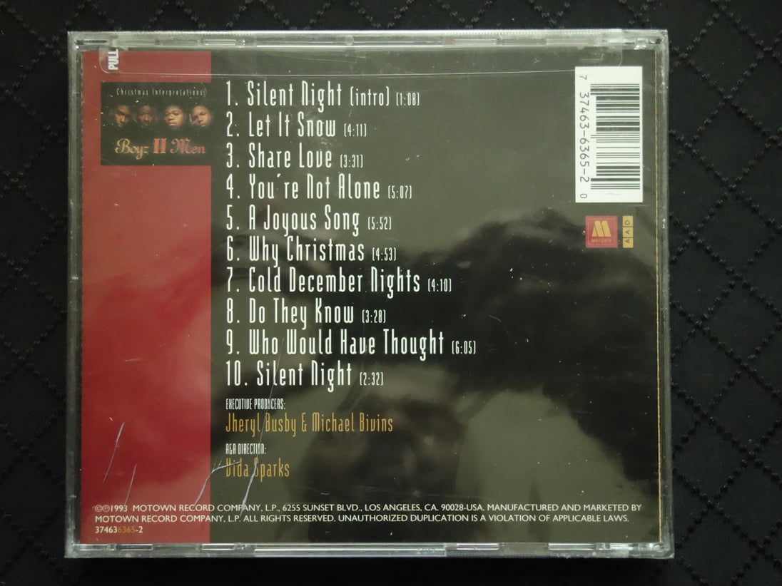 Boyz II Men "Christmas Interpretations" (CD)-CDs-UnDigable Digs