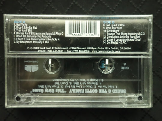Breed & The Gotti Family "This Dirty Game"-Cassette Tapes-UnDigable Digs