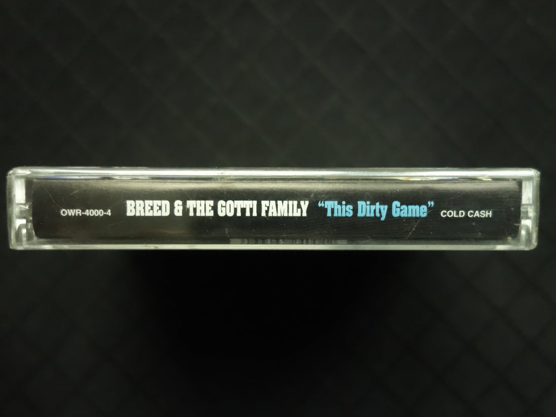 Breed & The Gotti Family "This Dirty Game"-Cassette Tapes-UnDigable Digs
