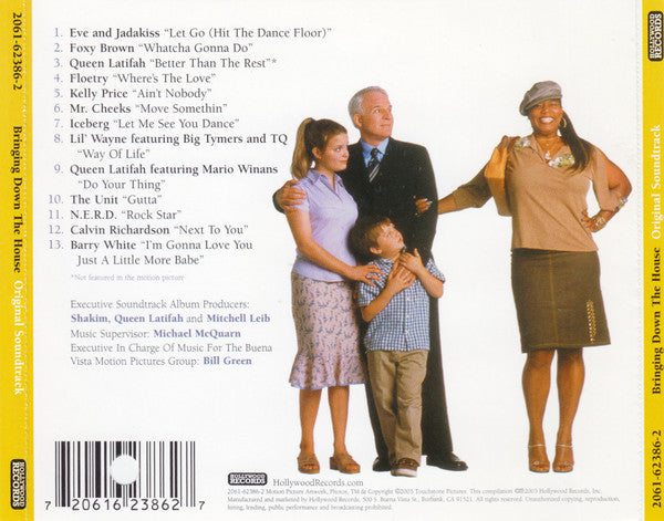 Bringing Down The House (Original Soundtrack) (CD)-CDs-UnDigable Digs