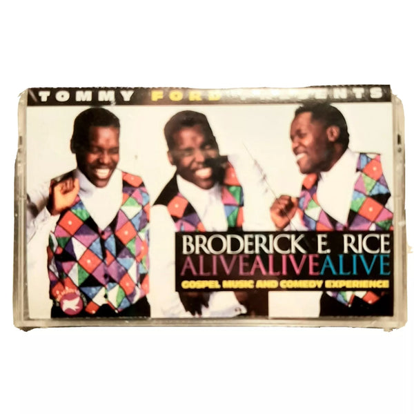 Broderick E. Rice "Alive Alive Alive"-Cassette Tapes-UnDigable Digs
