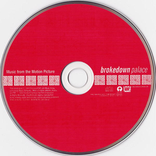 Brokedown Palace (Music From The Original Motion Picture Soundtrack (CD)-CDs-UnDigable Digs