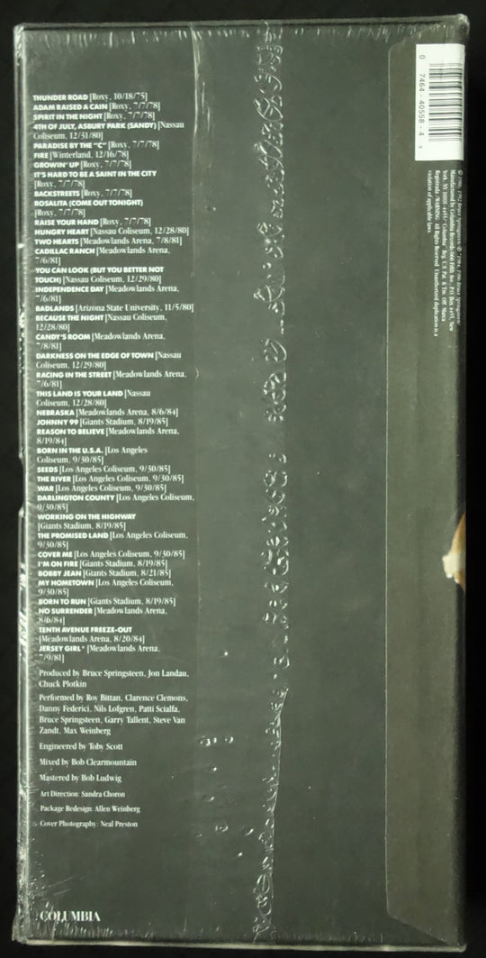 Bruce Springsteen & The E-Street Band "Live/1975-85" (3xCassette LongBox)-Cassette Tapes-UnDigable Digs