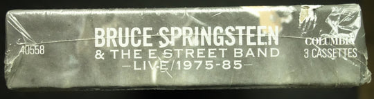 Bruce Springsteen & The E-Street Band "Live/1975-85" (3xCassette LongBox)-Cassette Tapes-UnDigable Digs