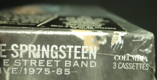 Bruce Springsteen & The E-Street Band "Live/1975-85" (3xCassette LongBox)-Cassette Tapes-UnDigable Digs