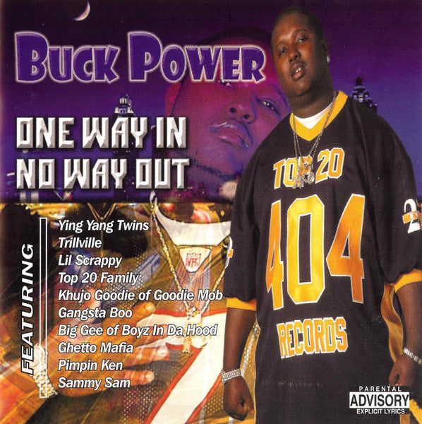 Buck Power "One Way In No Way Out" (CD)-CDs-UnDigable Digs