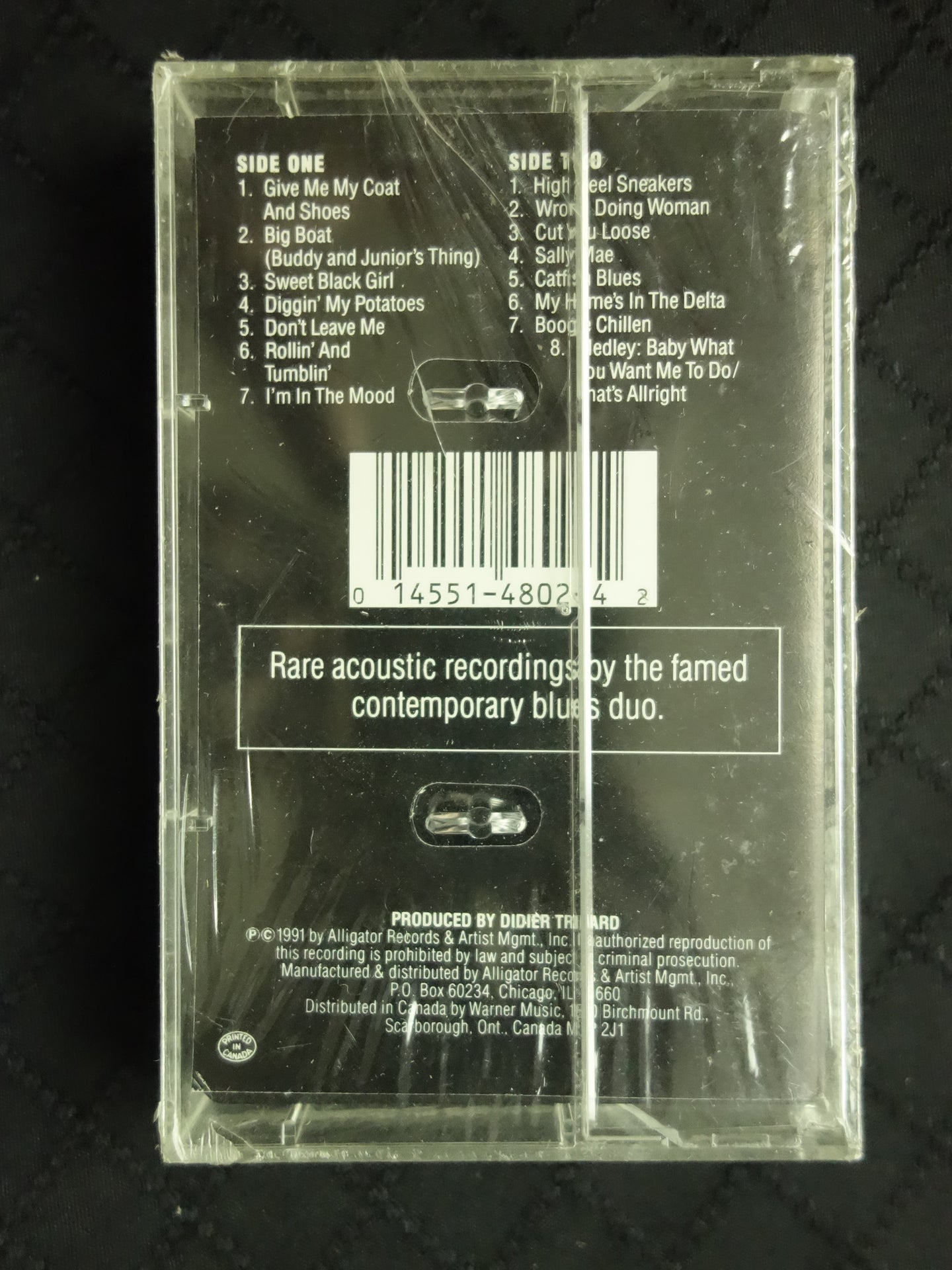 Buddy Guy & Junior Wells "Alone & Acoustic"-Cassette Tapes-UnDigable Digs
