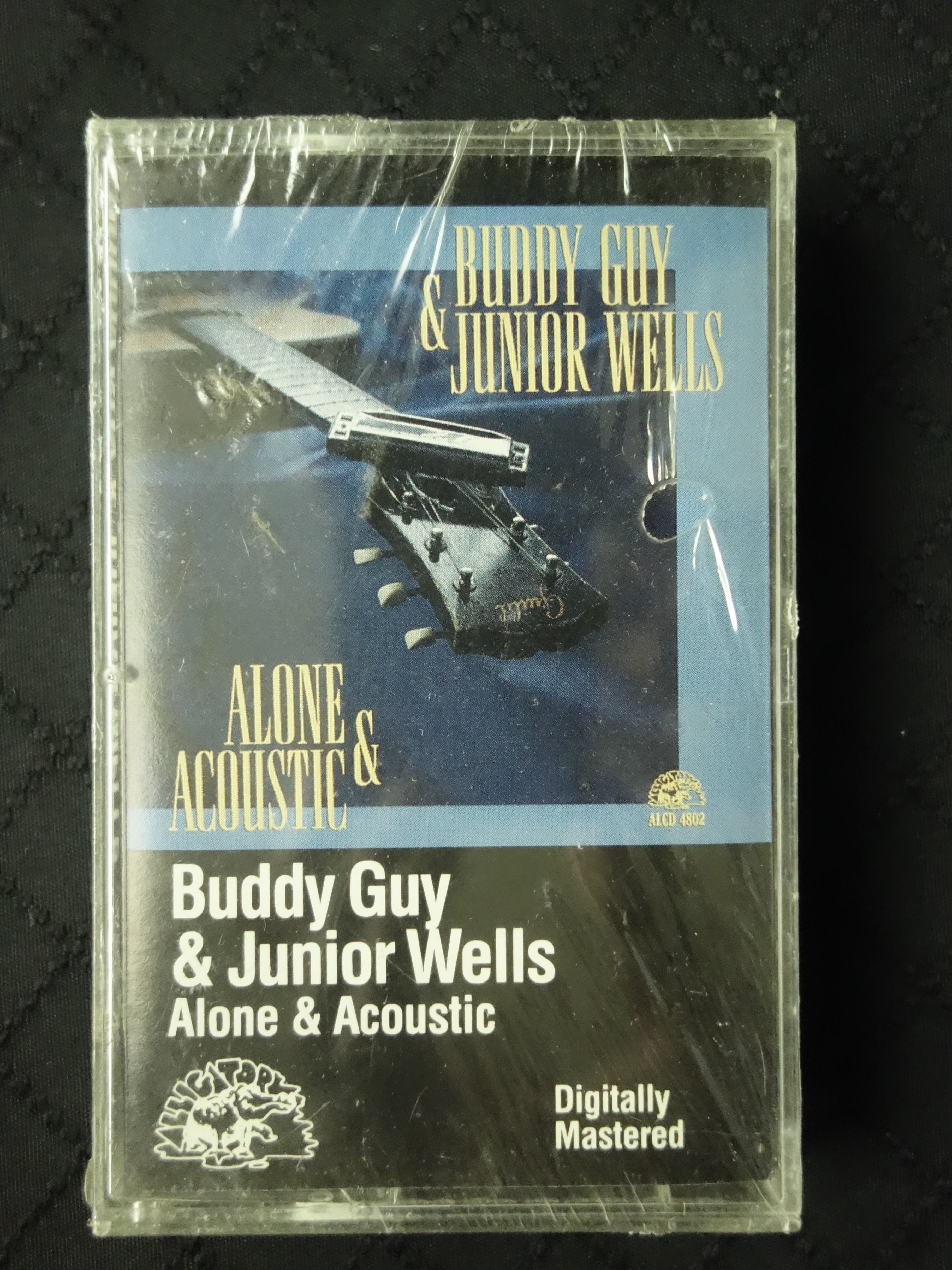 Buddy Guy & Junior Wells "Alone & Acoustic"-Cassette Tapes-UnDigable Digs