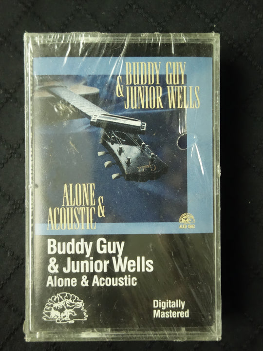 Buddy Guy & Junior Wells "Alone & Acoustic"-Cassette Tapes-UnDigable Digs