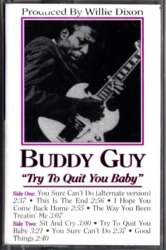 Buddy Guy "Try To Quit You Baby"-Cassette Tapes-UnDigable Digs