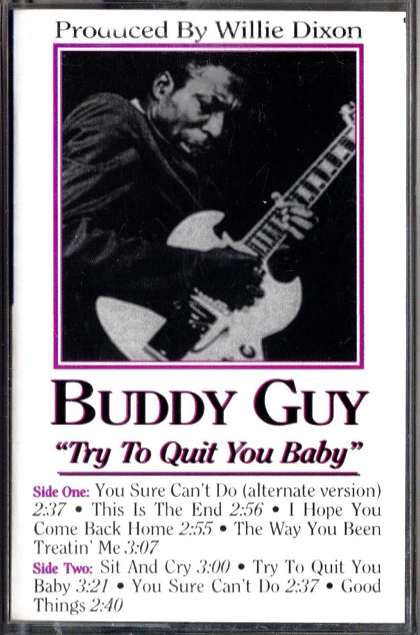 Buddy Guy "Try To Quit You Baby"-Cassette Tapes-UnDigable Digs