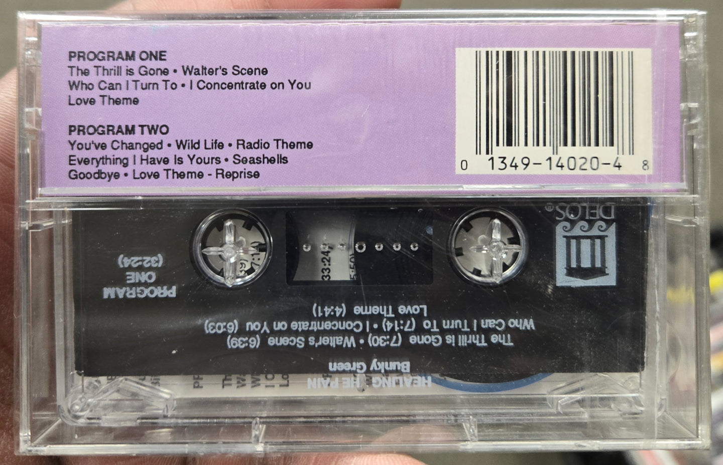 Bunky Green "Healing The Pain"-Cassette Tapes-UnDigable Digs