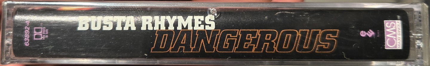 Busta Rhymes "Dangerous" (Maxi-Single)-Cassette Tapes-UnDigable Digs