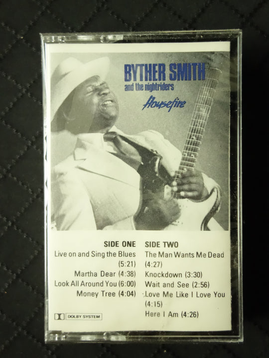 Byther Smith & The Nightriders "Housefire"-Cassette Tapes-UnDigable Digs